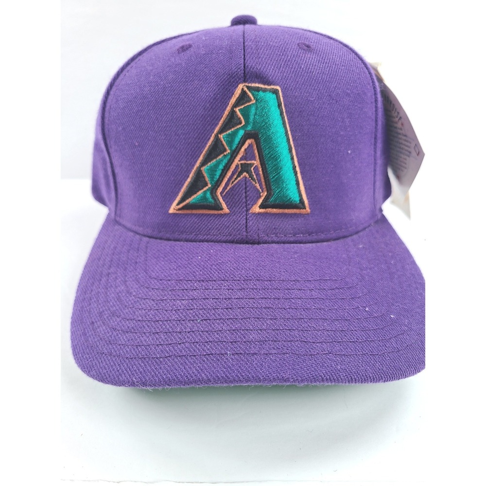 American Needle Arizona Diamondbacks Snapback Hat Mens Purple Underbrim MLB